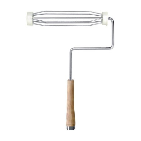 Premier Paint Roller Frame, 5 Wire Cage, Wood Handle, 9" Rollers 769